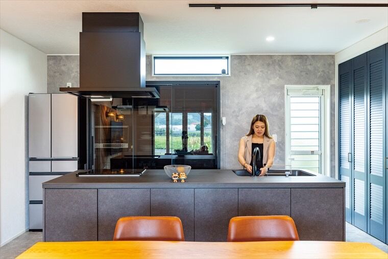 アイランドキッチン